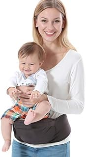 ThreeH Hipseat per bambini Cintura più lunga 130cm Sgabello da neonato per i genitori BC30,Brown