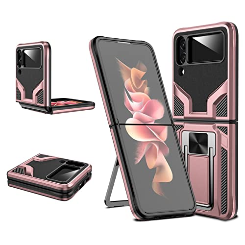 Étui pliable pour Samsung Galaxy Z Flip 4 évitant les bris d'écran avec sa coque anti-knock