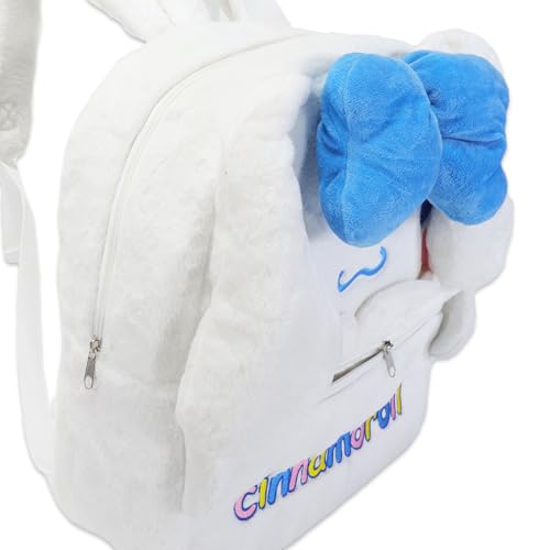 Cinamoroll Plush Backpack Set - Bundle with 15" Cinamoroll Plushie Backpack Doll, Tattoos, Stickers, More | Sanrio Gifts for Girls, Kids4
