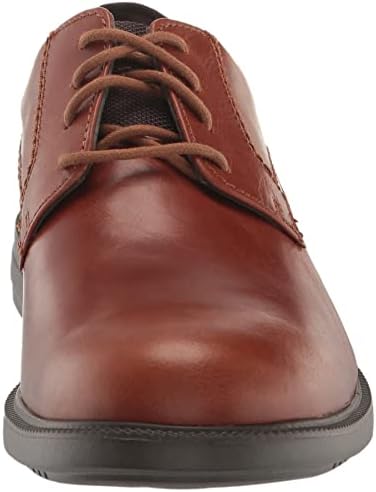 Rockport Men's Berenger Plain Toe Oxford, Tan, 7.5 Wide | Image 1