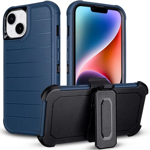 for iPhone 14 Case with Clip, Blue by yowtrey - Used condition - US$16.41