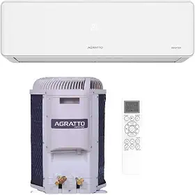 Ar-condicionado Split Inverter 18000 Btus Agratto Fit Top Só Frio Ficst18f-02i 220v