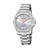 JAGUAR J870/2 Montre de la Collection Woman, boîtier de 34 mm Gris avec Bracelet en Acier pour Femme