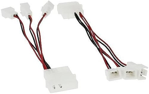 Unbekannt Adapter LA fter-Stromanschluss Volt 4-Pol-Molex auf Volt 3-Pol-Molex Unbekannt Adapter LA fter-Stromanschluss Volt 4-Pol-Molex auf Volt 3-Pol-Molex