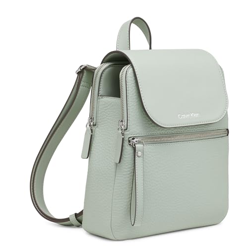 Image of Calvin Klein Elaine Bubble Lamb Novelty Key Item Flap Backpack