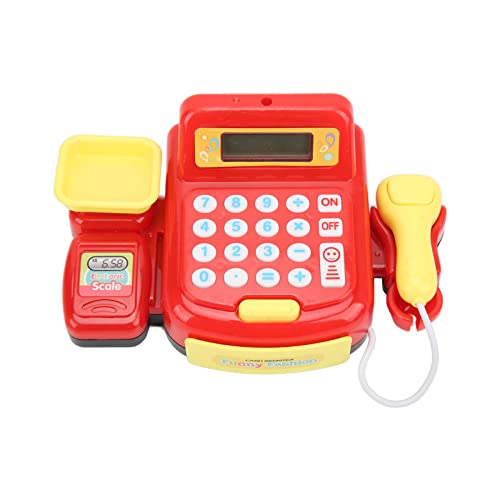 Jonlaki Juguete de Caja Registradora, Juguete de Caja Registradora para Niños, de , Juego de Juguetes de , Educativo, Juego de Simulación de de Pre- para Niños Mayores de 3 Años, Edu