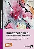 kunstunterricht grundschule ideen sommer  Kunsttechniken kennenlernen und anwenden: Arbeitsblätter und Hinweise zur Umsetzung im inklusiven Kunstunterricht (1. bis 4. Klasse)