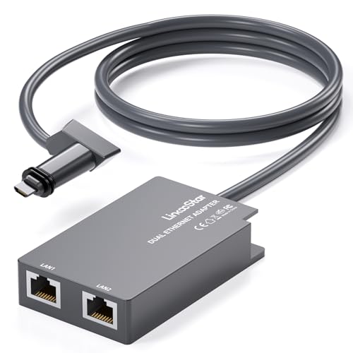 Adaptateur Ethernet pour Starlink double port debit stable de 1 Gbit s sans perte