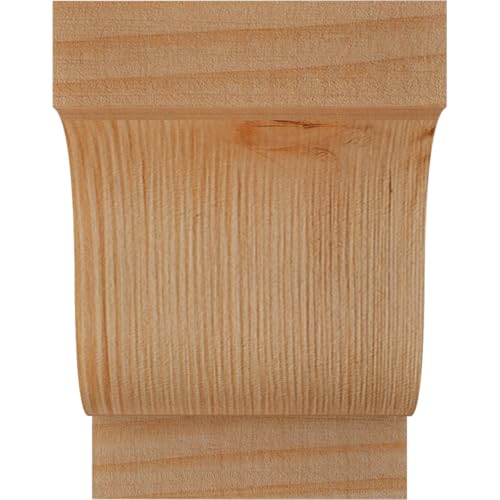 Ekena Millwork RFT04X06X12NEW00RDF Newport Rough Sawn Rustic Wood Rafter Tails' 4"W x 6"H x 12"L, Douglas Fir by Ekena Millwork - Image 2