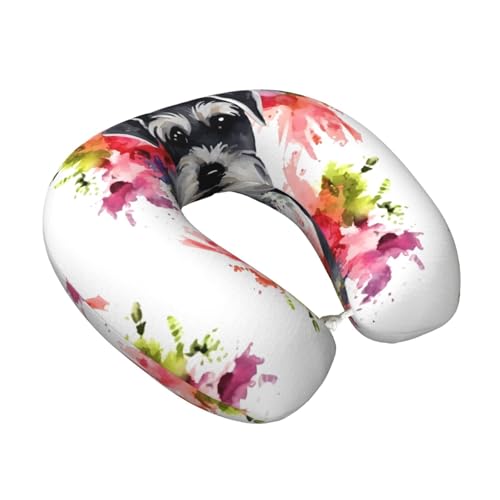 Almohada cuello en U Espuma viscoelástica 30 cm x 25 cm miniatura 2
