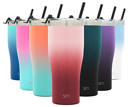 Simple Modern 32oz Slim Cruiser Tumbler with Straw & Closing Lid Travel Mug