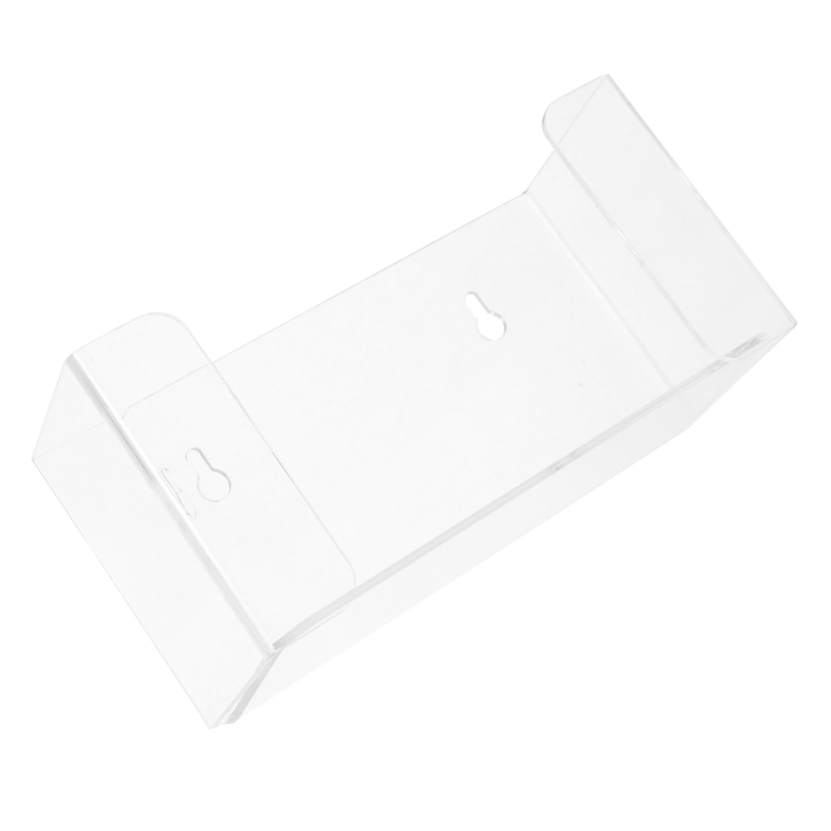 Zerodeko 2 Pièces Distributeur Mural de Masques et Transparent pour Laboratoire Support de Rangement Élégant et Pratique pour