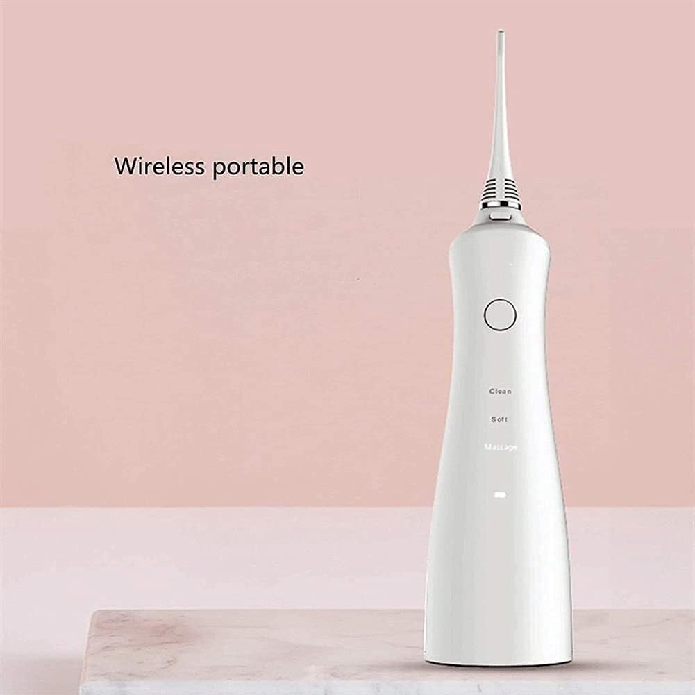 Idropulsore Orale Professionale Senza Fili Water Flosser - Idropulsore Portatile e Ricaricabile Impermeabile a 3 modalità for la casa e Il Viaggio