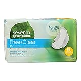 Seventh Generation Pads, Ultra-Thin, Regular, with Wings, 18 Count (Pack of 6)