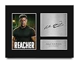 HWC Trading Alan Ritchson Jack Reacher Gifts Printed Signed Autograph Picture for TV Show Fans - US Letter Size
