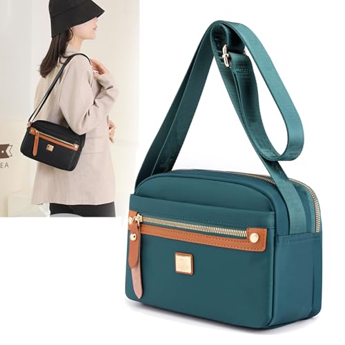 Popularate Nylon Crossbody Bag, Nylon Shoulder Messenger Bag, Large Capacity Crossbody Handbag for Women2