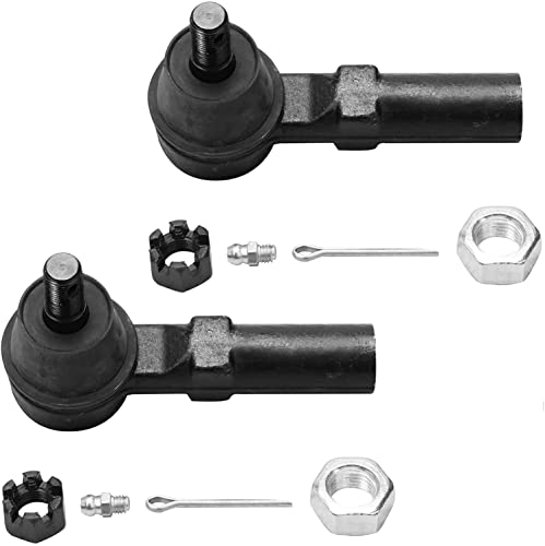 Image of Detroit Axle - 10pc Front End Suspension Kit for 2000-2003 Nissan Maxima, 2000-2001 INFINITI I30, 2002-2004 I35, 2 Lower Control Arms w /Ball Joints 2 Sway Bars 4 Tie Rods 2 Boots Replacement