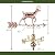 Good Directions 1977P Proud Buck Weathervane, Pure Copper