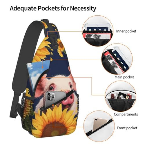 Bolso bandolera pequeño para mujeres y hombres miniatura 4