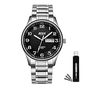 BOSCK Men’s Watch, 40 mm Anal...
