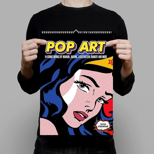 Image of Tallenge - Pop Art - 2025Wall Calendar - 12 x 17 Inches (Paper, Wall Calendar)