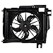 TRQ A/C Condenser Cooling Fan Assembly Compatible with 2002-2006 Dodge Ram 1500 2500 3500 CH3113103 CH3120100