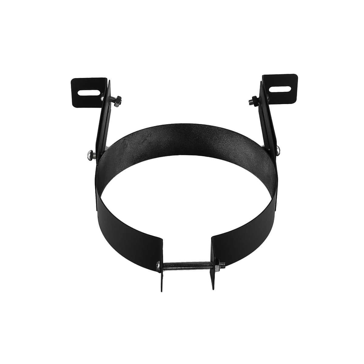 Support de Tuyau de cheminée, Collier de Serrage pour Conduit de cheminée, Support Mural, Fixation de cheminée, Support de Tuyau de poêle, Support de Tuyau de cheminée (diamètre 15 cm)