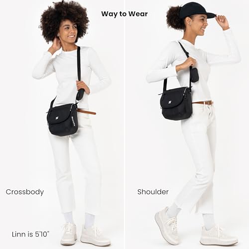 Sherpani Milli, Nylon Flap Crossbody Purse, Medium Shoulder Bag, Travel Crossbody Bags for Women, RFID Protection4