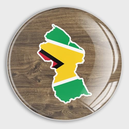 Aimants ronds frigo Guyane pour fixer vos documents sans glisser