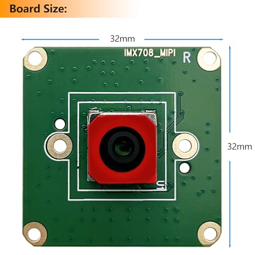 Module caméra Raspberry Pi 5 autofocus IMX708 12 MP HDR avec objectif interchangeable M12 CS - 3