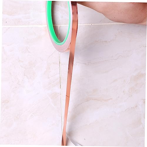 CIYODO Suprimentos De Vitrais 4 Rolos De Fita Colorida Fita De Cobre Para Guitarra Folha De Cobre Fi