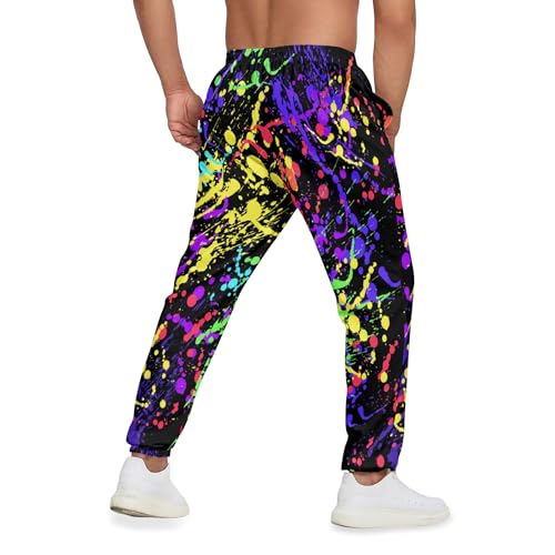 Socira Sweatpants for Men Men's Sports Jogger Pants Mens 3D Printed Casual Pants Workout Track Pants with Drawstring2