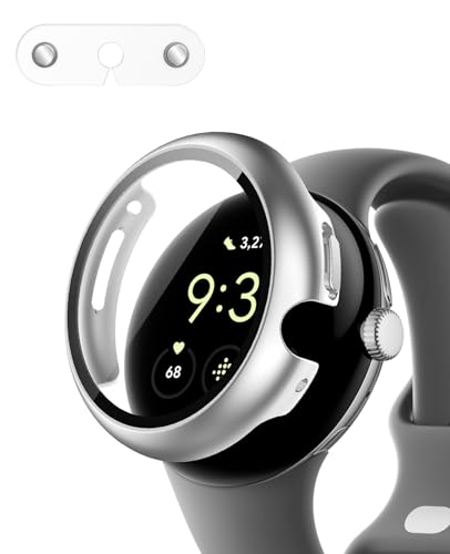 For Google Pixel Watch 4 45mm p P[X+[d⏕A_v^[ YAJOJO ی KXtB ̌^ Jo[ X}[gEHb` 3DȖʋtB GbW^b` hC菝 hՌ h~ Sʕی EȒP yV