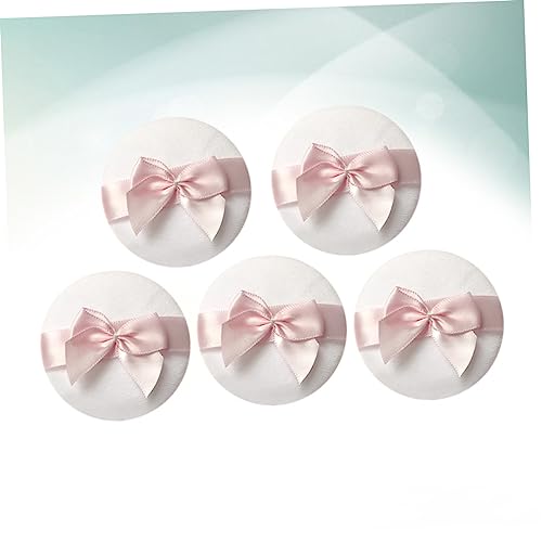 TOYANDONA 15 Peças De Veludo Em Pó Para Bebê Pó Infantil Pó Para Bebê Arcos De Bebê Maquiagem Puff P