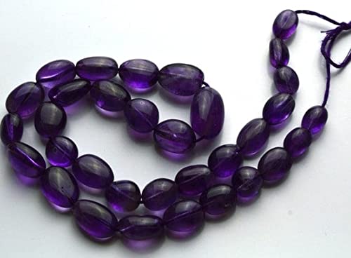 Améthyste foncée d'Afrique perles pépites 6-11mm pour fil de collier naturel