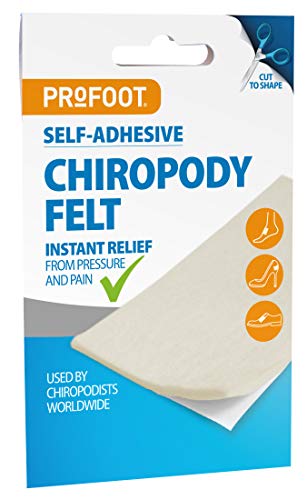 Profoot Chiropody Felt Self Adhesive Padding