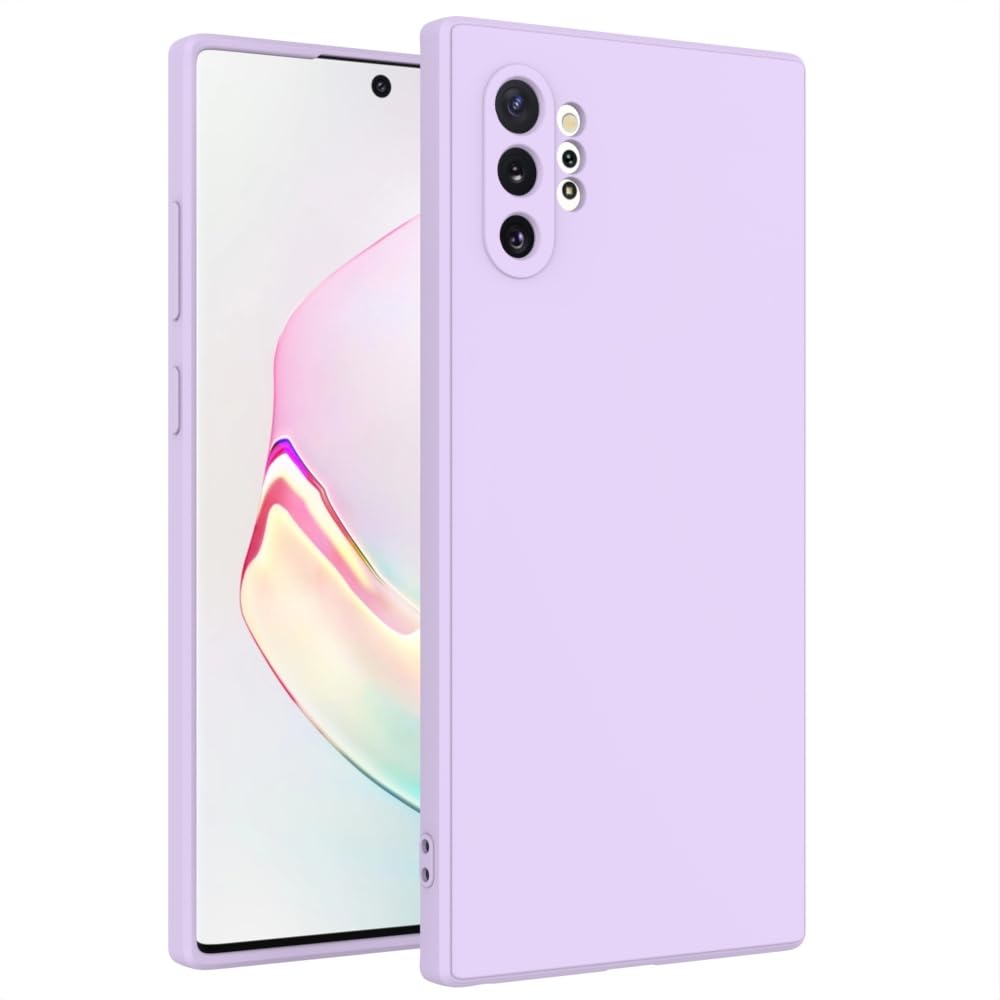 for Samsung Galaxy Note 10 Plus Case Purple, Scratch Resistant with Soft Touch, Slim Thin Phone Cover for Samsung Galaxy Note 10 Plus