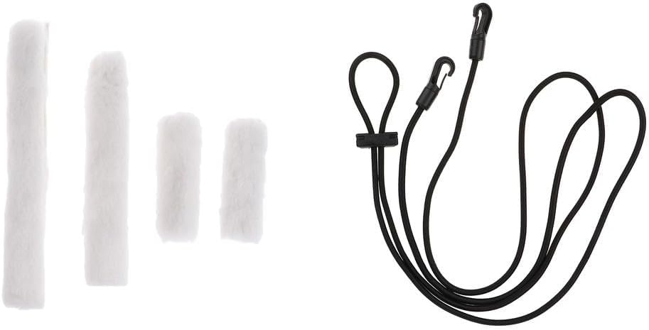 Stretcher Bundle with Halter Protection Strap and Bridle Fleece Cover Equestrian Accessories for Correct Neck Carriage and Comfort
