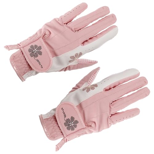 Guantes de golf con agarre mejorado antideslizante y protección de manos
