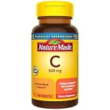 Nature Made Vitamin C 500 mg Tablets for Daily Immune Support, Adult Vitamin C Tablets for Immune Support, 100 Count, 100 Day Supply