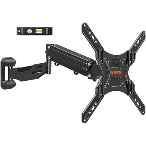 ELIVED Height Adjustable TV Wall Mount Cover