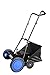 AAVIX Push Reel Lawn Mower with Grass Catcher, 20", Black/Blue