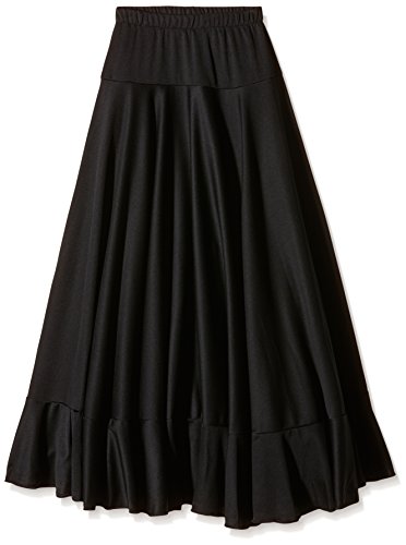 Happy Dance 147 - Falda de flamenco para mujer, color negro, talla 4