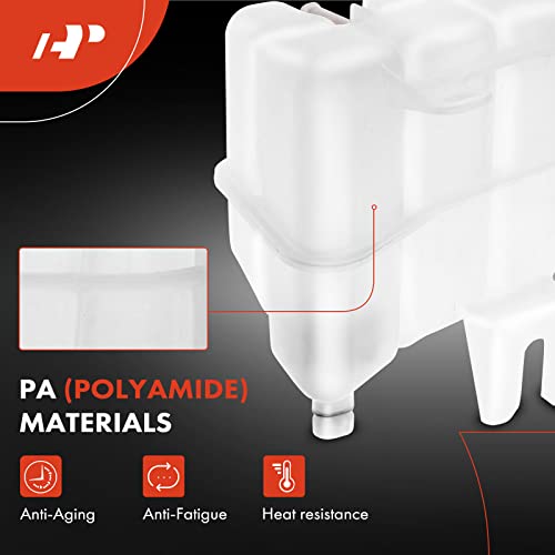 A-Premium Engine Coolant Overflow Recovery Reservoir Tank [W/Cap & Sensor] Compatible With Oldsmobile Intrigue 2000-2002 V6 3.5L, Replace # 10405606 #TOP2