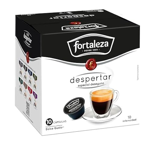 CAFÉ FORTALEZA Cápsulas Café Dolce Gusto Sabor Despertar Pack 10x3 (30 uds) - Cápsulas Café Desayuno 100% Arábica con Tueste Natural - Café Intenso y Aromático para Empezar el Día con Energía | Ya disponible en tu tienda friki favorita! En mundofriki.es! CAFÉ FORTALEZA Cápsulas Café Dolce Gusto Sabor Despertar Pack 10x3 (30 uds) - Cápsulas Café Desayuno 100% Arábica con Tueste Natural - Café Intenso y Aromático para Empezar el Día con Energía | Ya disponible en tu tienda friki favorita! En mundofriki.es!