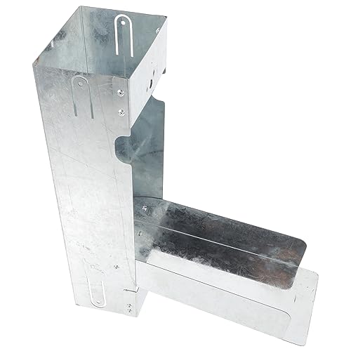 TOYANDONA Desviador de Metálico Plegable para Sistema de Recolección de Estándar de y Almacenar Duradero