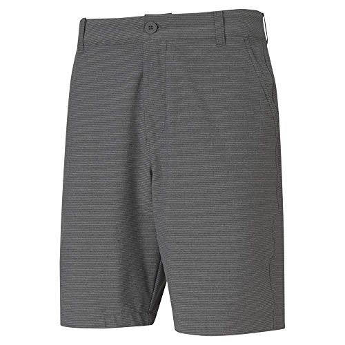 Puma Golf Men's Standard 101 Stripe Short, Puma Black Heather, 34 #TOP6
