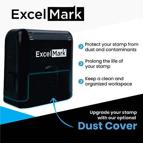 Self Inking Rubber Stamp With Up To 4 Lines Of Custom Text (Medium) #TOP5