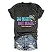 CUQEYM Math Teacher Shirts Women Do Math Not Magic Show Your Work Tshirt Funny Graphic V Neck Short Sleeve Tee Top Black Gray