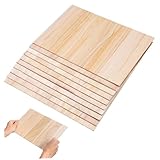 MOTHNUR 10 Piezas Tablas de Romper Taekwondo Profesionales Tablas de Entrenamiento de Madera Natural Suaves y Resistentes para Práctica de Marciales Accesorio para Adultos